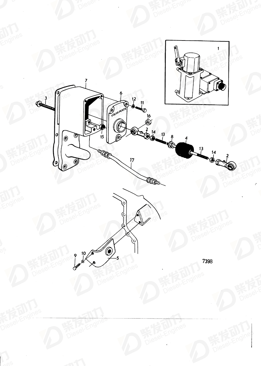 volvo penta Spacer sleeve 841035 Drawing volvo penta Spacer sleeve 841035 Drawing